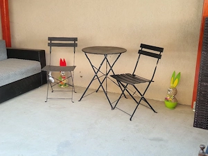 set terasă bistro metalice solide gradina balcon