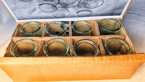 Ventuze Medicinale Vintage (8 buc) + Cutie Protecție CADOU