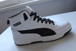 Adidași Puma Rebound LayUp alb negru   mărimea 42.5   stare foarte bună