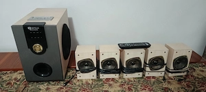 Sistem audio 5.1 SERIOUX perfect pentru folosire intr-un garaj sau bar