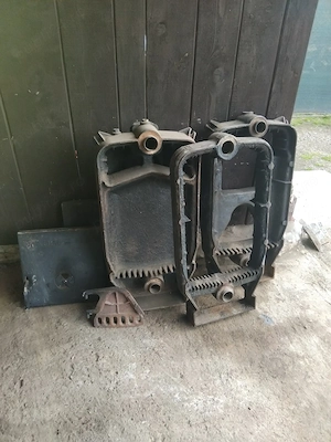 Elemenți  cazan viadrus  u22 ,element  fata,intermediar  ,spate,uso,conuri etansare