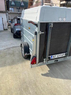 Remorcă CRESCI 750 kg cu rampă încărcare – înmatriculată - imagine 3