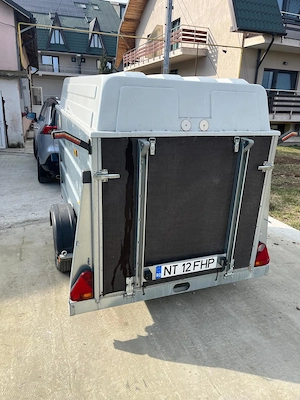 Remorcă CRESCI 750 kg cu rampă încărcare – înmatriculată - imagine 2