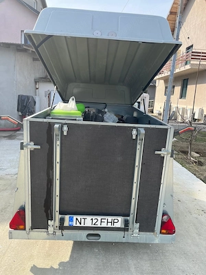 Remorcă CRESCI 750 kg cu rampă încărcare – înmatriculată - imagine 6