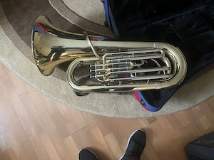 Tuba cu pistoane muzicală   stare foarte bună - imagine 5