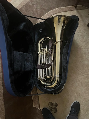 Tuba cu pistoane muzicală   stare foarte bună - imagine 2