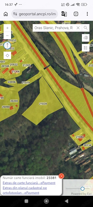 Teren Slanic Prahova