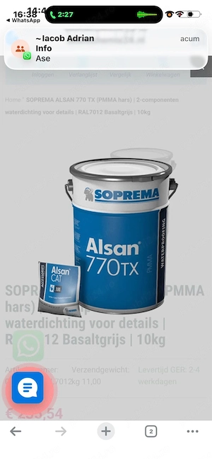 Hidroizolatie aslan 770 TX