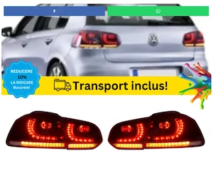 Stopuri LED VW Golf 6 VI Hatchback 2008-2012 semnal dinamic