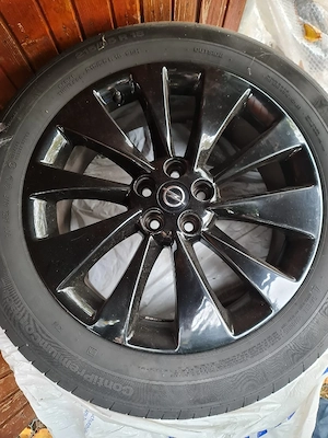 Vand 4 cauciucuri + jante Opel