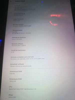 De vânzare tableta Lenovo tab m10 
