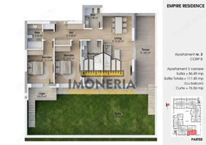 Empire Tornadei 2 – Comision 0% – 3 camere spatioase, imobil premium - imagine 10
