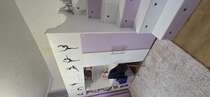 Pat etajat pentru fete 