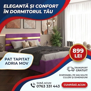 Pat Tapitat Adria Mov Comandă acum Descoperă astăzi dormitoare moderne
