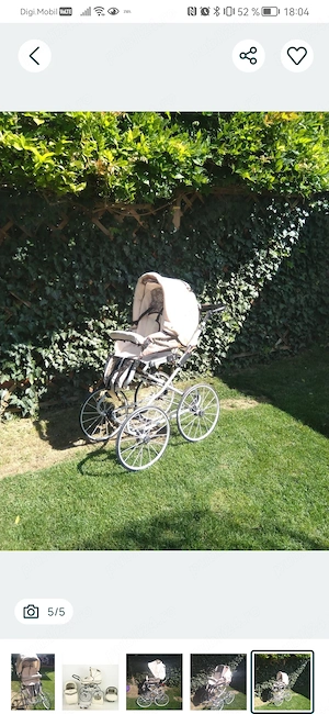 Cărucior Kunert Romantic 3 in 1