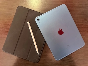 iPad 10 Blue + Apple Pencil 1 + Husă + Folie Paperlike - imagine 5