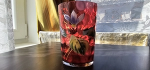 Pahar nou din cristal rubin