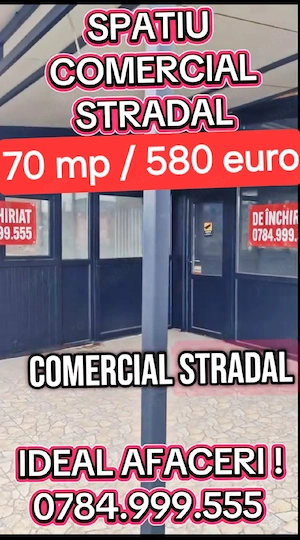 Sos.Alexandriei Spatiu Stradal 70mp Grup sanitar AC La Cheie Super Vad Super Trafic Super Pozitie - imagine 2