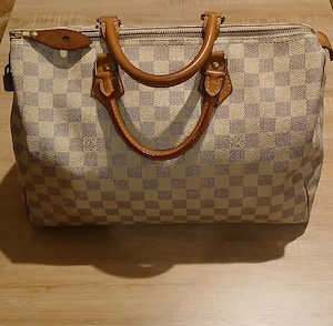 Geantă LOUIS VUITTON Damier Azur Speedy 30