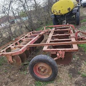 Disc agricol în V 2,6 metri tractat 