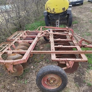 Disc agricol în V 2,6 metri tractat  - imagine 3