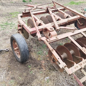 Disc agricol în V 2,6 metri tractat  - imagine 5