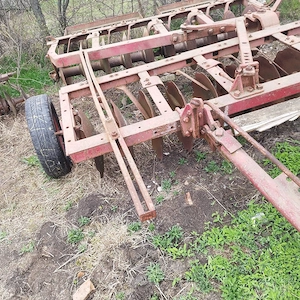 Disc agricol în V 2,6 metri tractat  - imagine 2