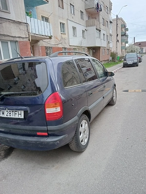 Vand Opel Zafira an 2001 motor 1,6 benzină geamuri electrice servo direcție fiscal itp  29 08 2026 i - imagine 9