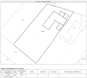 Teren 579 mp si casa demolabila,cu toate utilitatiile - imagine 4