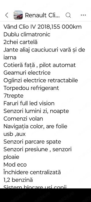 Renault Clio de vanzare - imagine 6