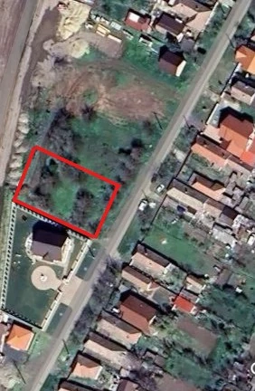 Teren intravilan 982 mp, 2 fronturi   Orțișoara, utilități complete