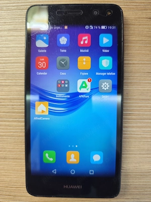 vand telefon huawei Y6 4g cu folie pe ecran TV sau camera supraveghere - imagine 3
