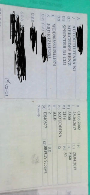 Mercedes Sprinter 311 CDI - imagine 2