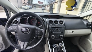Mazda CX-7 2.2 Diesel 186 CP 4x4 permanent   Motor refăcut feb 2026, Bose, piele crem - imagine 6