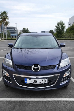 Mazda CX-7 2.2 Diesel 186 CP 4x4 permanent   Motor refăcut feb 2026, Bose, piele crem - imagine 8