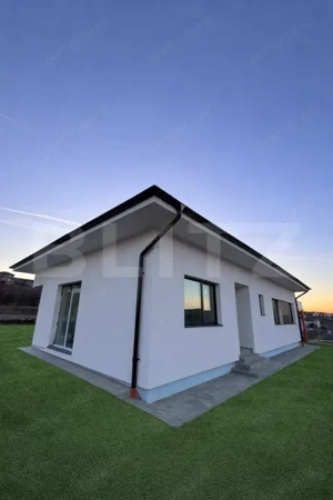 Casa pe un nivel 105 mp cu pod inalt mansardabil de 70mp, teren 500mp, Chinteni - imagine 3