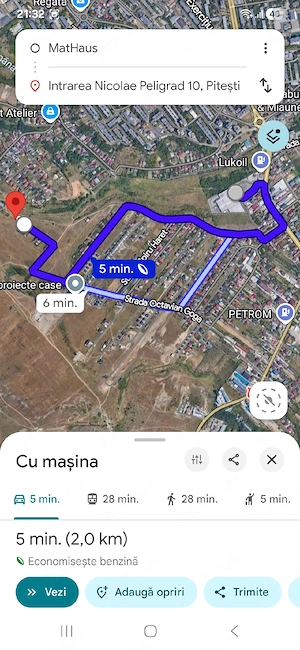 vand teren intravilan craiovei 689mp sau jumatate - imagine 3