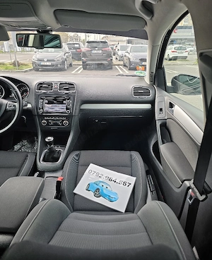 VW Golf 6 1.4TSI Parkassist ÎncălzireScaune DubluClima Bluetooth PilotAuto Euro5  - imagine 17