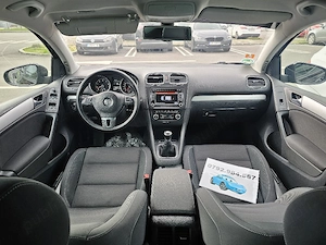 VW Golf 6 1.4TSI Parkassist ÎncălzireScaune DubluClima Bluetooth PilotAuto Euro5  - imagine 6