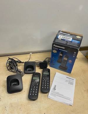 Panasonic KX-TGB612 telefon DECT digital cu funcţionare în regim cordless twin
