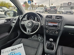VW Golf 6 1.4TSI Parkassist ÎncălzireScaune DubluClima Bluetooth PilotAuto Euro5  - imagine 5