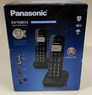 Panasonic KX-TGB612 telefon DECT digital cu funcţionare în regim cordless twin