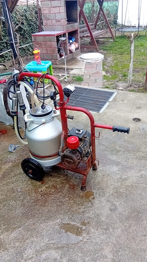 Aparat de muls, mulgatoare autoamata