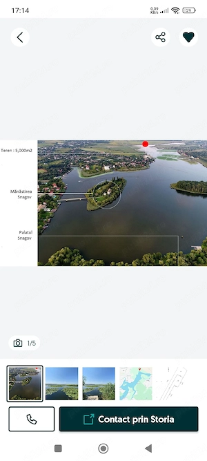 teren langa lac snagov  - imagine 5