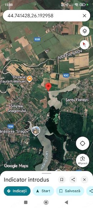 teren langa lac snagov  - imagine 6