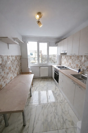 Apartament 3 camere Micro 16 Galați, renovat, centrală, 90.000  - imagine 5