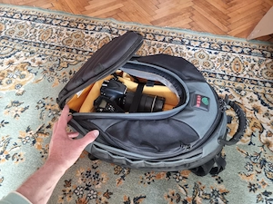 Vând rucsac foto profesional Kata KT R 101   stare impecabilă