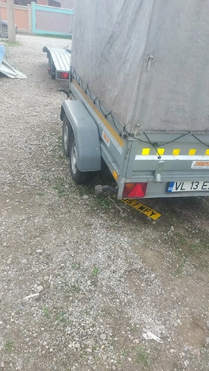 remorca cu prelata 750kg - imagine 4