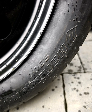 Roata de rezerva slim vw Golf 6 si  vw Golf 7,noua - imagine 2