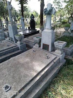 Loc de veci cu cripta in Cimitir Eternitatea Iasi - imagine 10